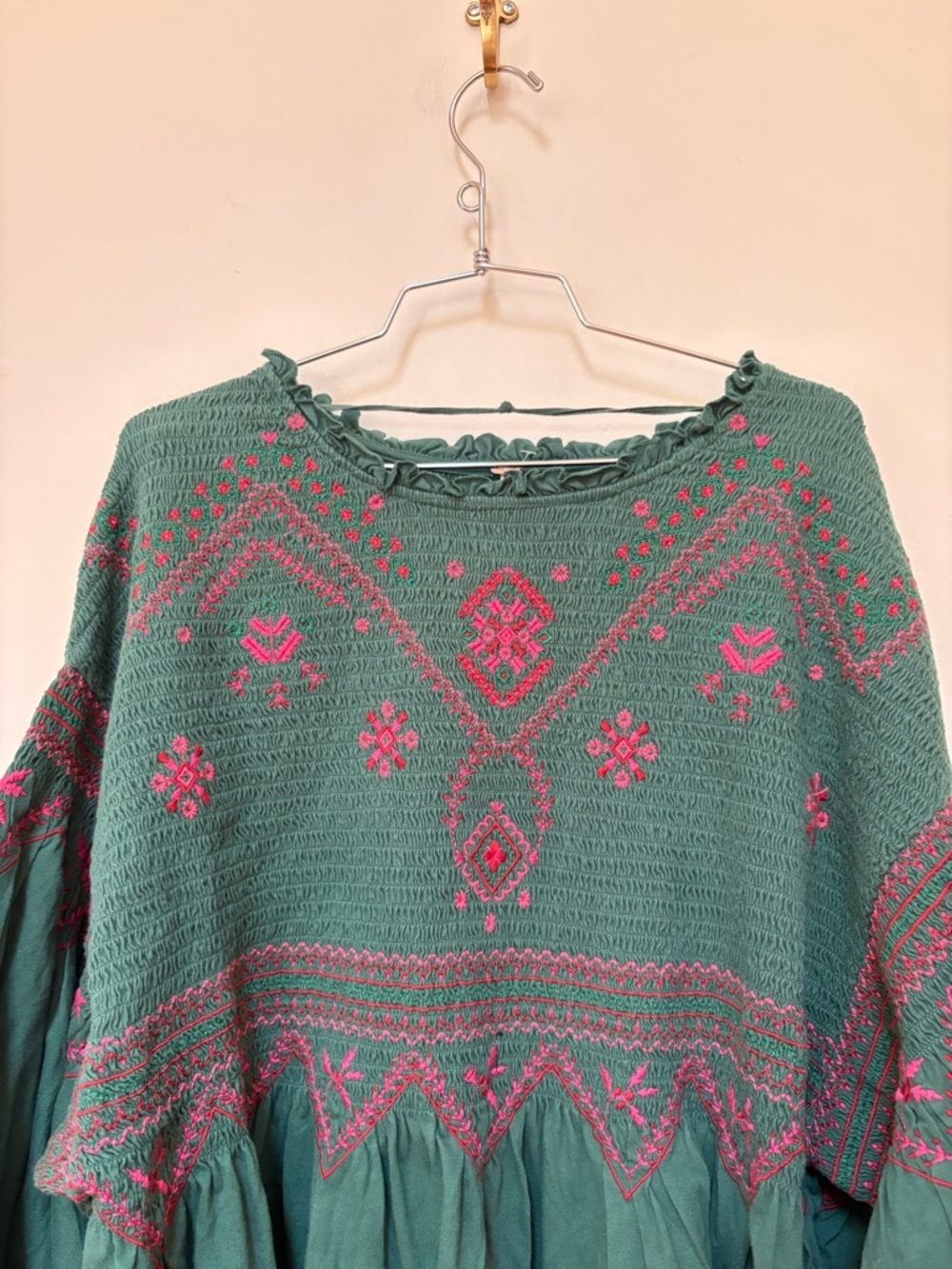 NWOT Free People Holly Long Sleeve Knit Top Size Medium - Picture 6 of 15